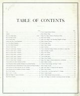 Table of Contents, Carroll County 1874